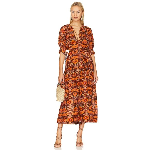 Ulla Johnson Selena Coverup in Oak - Picture 2 of 6